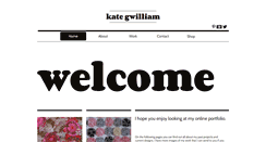 Desktop Screenshot of kategwilliam.com